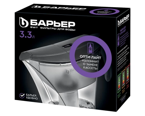 Фильтр-кувшин Барьер Смарт Опти-Лайт фисташковый B38HP60 (4601032994068)