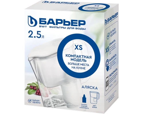 Фильтр-кувшин Барьер Аляска белый B750P00 (4601032999803)
