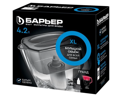 Фильтр-кувшин Барьер Гранд гранат B883P00 (4601032000691)