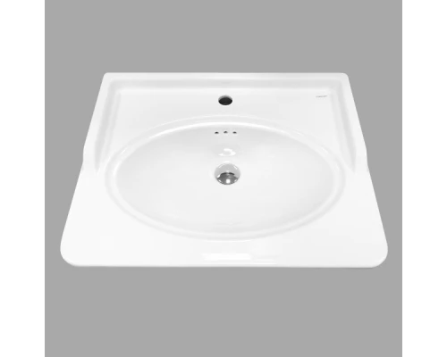 COMFORTY. Тумба-умывальник "Неаполь-65" белый глянец с раковиной 50165