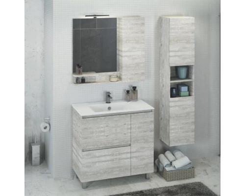 COMFORTY. Шкаф-колонна "Верона-35" дуб белый