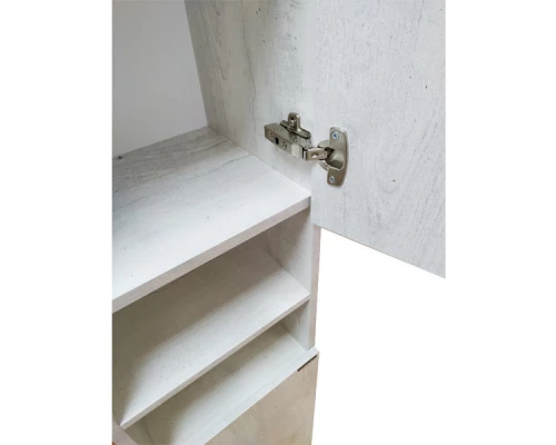 COMFORTY. Шкаф-колонна "Верона-35" дуб белый