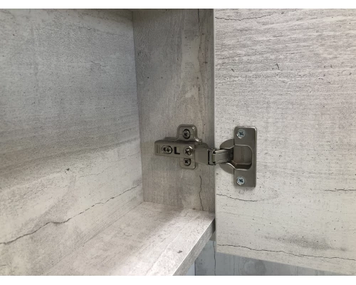 COMFORTY. Зеркало-шкаф "Бремен-90" дуб белый