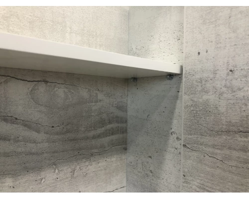 COMFORTY. Зеркало-шкаф "Прага-60" дуб белый