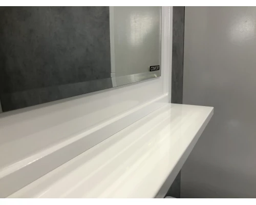 COMFORTY. Зеркало "Феррара-80" белый глянец