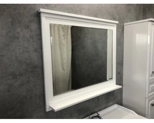 COMFORTY. Зеркало "Феррара-100" белый глянец