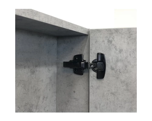 COMFORTY. Зеркало-шкаф "Франкфурт-90" бетон светлый