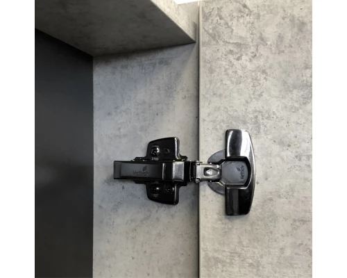 COMFORTY. Зеркало-шкаф "Франкфурт-60" бетон светлый