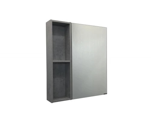 Зеркало-шкаф "Осло-70" бетон светлый