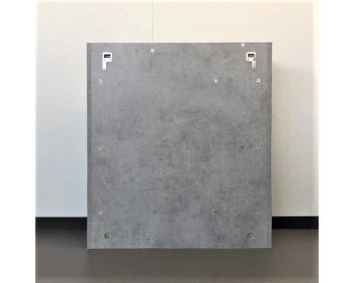 Зеркало-шкаф "Осло-70" бетон светлый