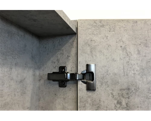 Зеркало-шкаф "Осло-70" бетон светлый