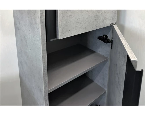 COMFORTY. Шкаф-колонна "Эдинбург-40" бетон светлый