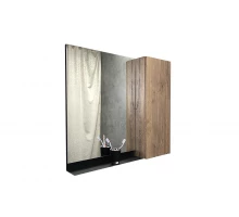 COMFORTY. Зеркало-шкаф "Кёльн-90" дуб темный