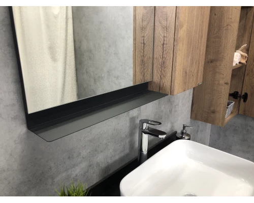 COMFORTY. Зеркало-шкаф "Кёльн-90" дуб темный