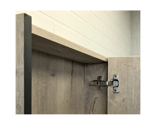 COMFORTY. Зеркало-шкаф "Вена-45" дуб дымчатый