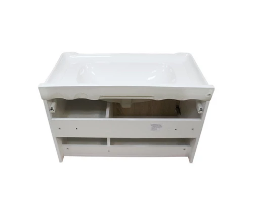 COMFORTY. Тумба-умывальник "Рига-80" дуб сонома с раковиной COMFORTY 9335-80