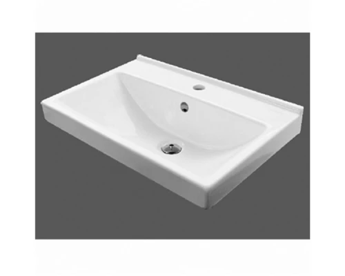 COMFORTY. Тумба-умывальник "Парма-60" дуб дымчатый с раковиной "Миранда 60"