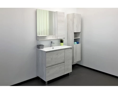 COMFORTY. Шкаф-колонна "Верона-35" дуб белый