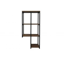 COMFORTY. Стеллаж подвесной "Порто-50" дуб тёмно-коричневый
