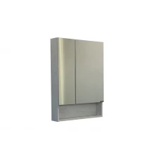 COMFORTY. Зеркало-шкаф "Никосия-60" дуб белый