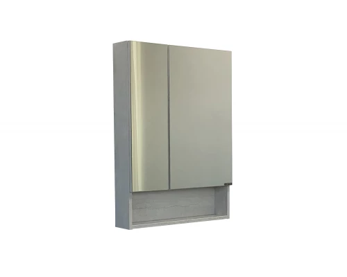 COMFORTY. Зеркало-шкаф "Никосия-60" дуб белый