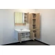 COMFORTY. Тумба-умывальник "Рига-80" дуб сонома с раковиной COMFORTY 9335-80