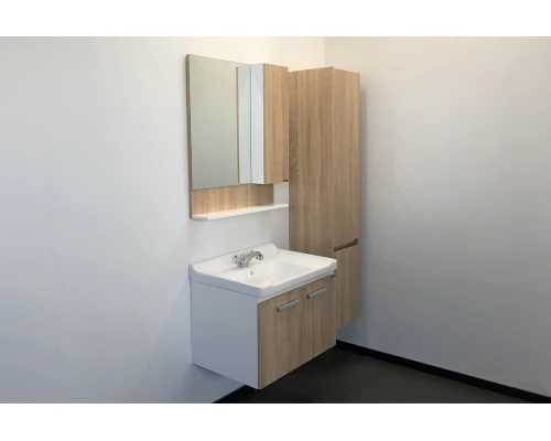 COMFORTY. Зеркало-шкаф "Рига-70" дуб сонома