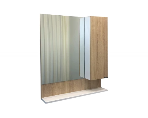 COMFORTY. Зеркало-шкаф "Рига-70" дуб сонома