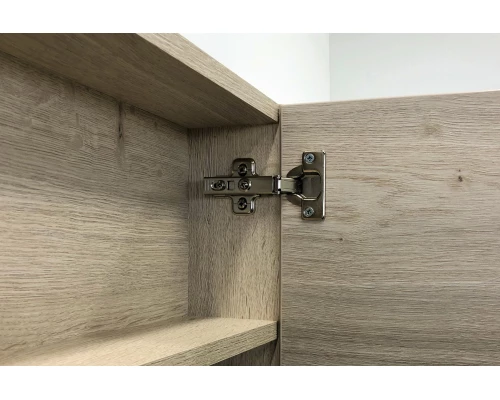 COMFORTY. Зеркало-шкаф "Парма-60" дуб дымчатый