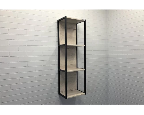 COMFORTY. Шкаф подвесной открытый "Дюссельдорф-35М" дуб дымчатый