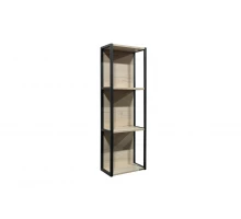 COMFORTY. Шкаф подвесной открытый "Дюссельдорф-35М" дуб дымчатый