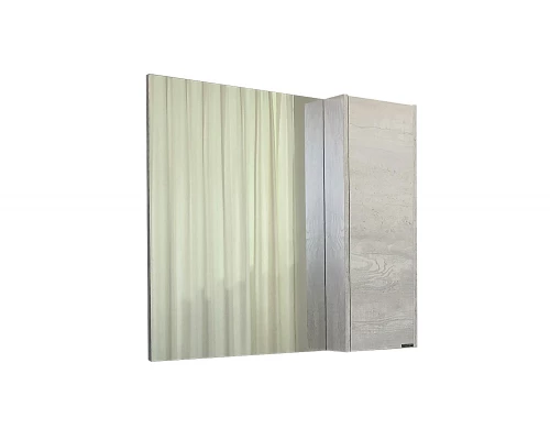 COMFORTY. Зеркало-шкаф "Бремен-90" дуб белый