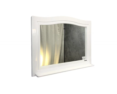 COMFORTY. Зеркало "Павия-100" белый глянец