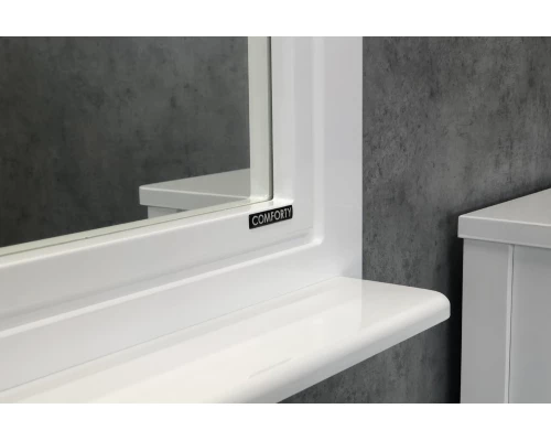 COMFORTY. Зеркало "Павия-100" белый глянец