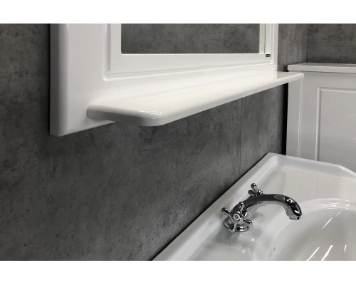 COMFORTY. Зеркало "Павия-100" белый глянец