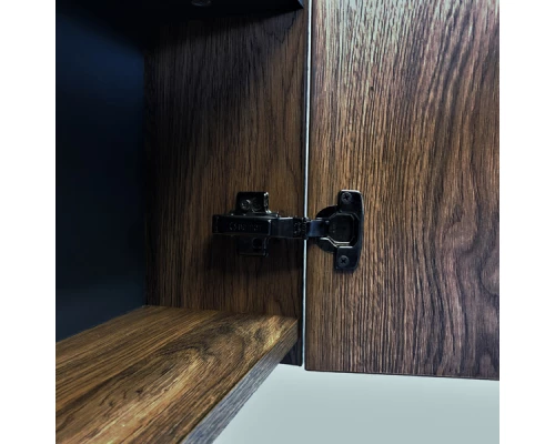 COMFORTY. Шкаф подвесной "Порто-50" дуб темно-коричневый