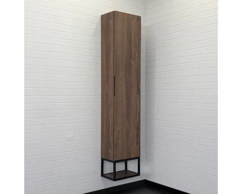 COMFORTY. Шкаф-колонна "Порто-35" дуб темно-коричневый