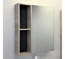 COMFORTY. Зеркало-шкаф "Порто-75" дуб дымчатый