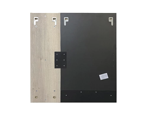 Зеркало-шкаф Comforty Бонн 75 графит/дуб дымчатый