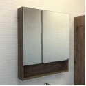 Зеркало-шкаф Comforty Никосия 70 дуб темный Зеркало-шкаф Comforty Никосия 70 дуб темный