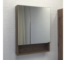 Зеркало-шкаф Comforty Никосия 60 дуб темный