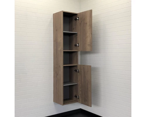 Шкаф-колонна Comforty Никосия-35 дуб темный