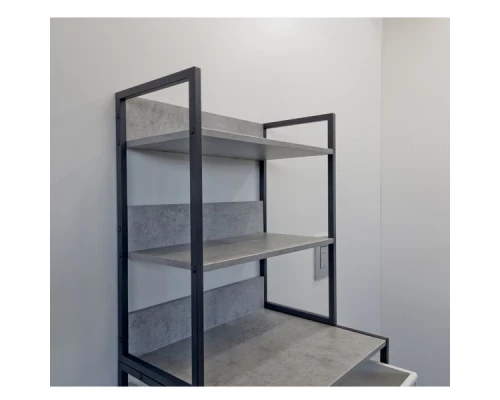 Стеллаж для стиральной машины Comforty бетон светлый