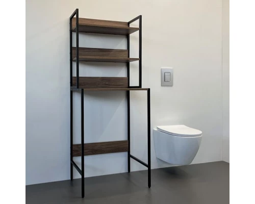 Стеллаж для стиральной машины Comforty дуб тёмно-коричневый