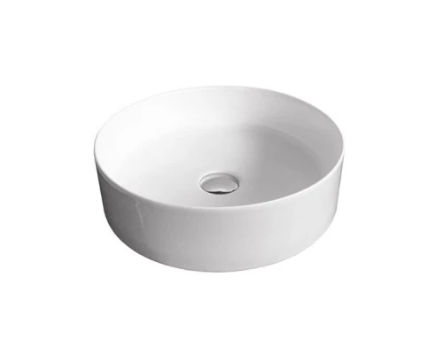 COMFORTY. Набор мебели под стиральную машину "Лозанна-100" белый глянец со столешницей под мрамор Калакатта Блэк с раковиной COMFORTY 9111