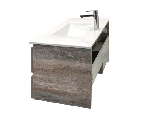 COMFORTY. Тумба-умывальник "Турин-90М" дуб бежевый с раковиной COMFORTY 90E