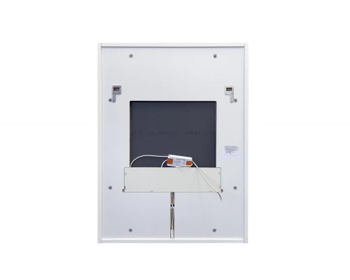 Зеркало-короб Comforty Марсель-60 белое матовое с подсветкой