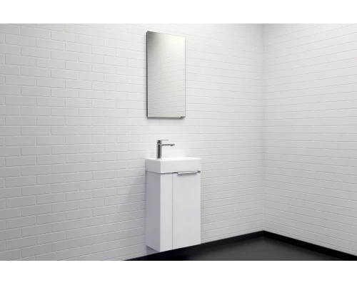 Зеркало Comforty Асти-40 белый глянец