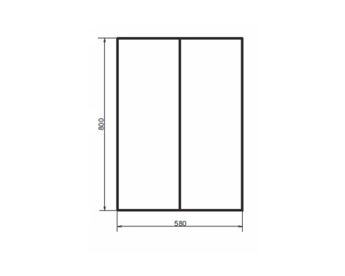 COMFORTY. Шкаф подвесной "Осло-60" бетон светлый