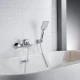 Смеситель для ванны Knotlor KN-71, хром